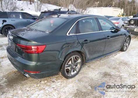 2017 Audi A4 2.0T Premium z USA, uszkodzony, nr VIN WAUENAF43HN014428